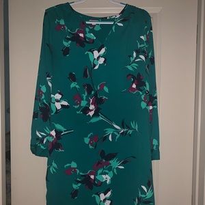 Long sleeve floral dress